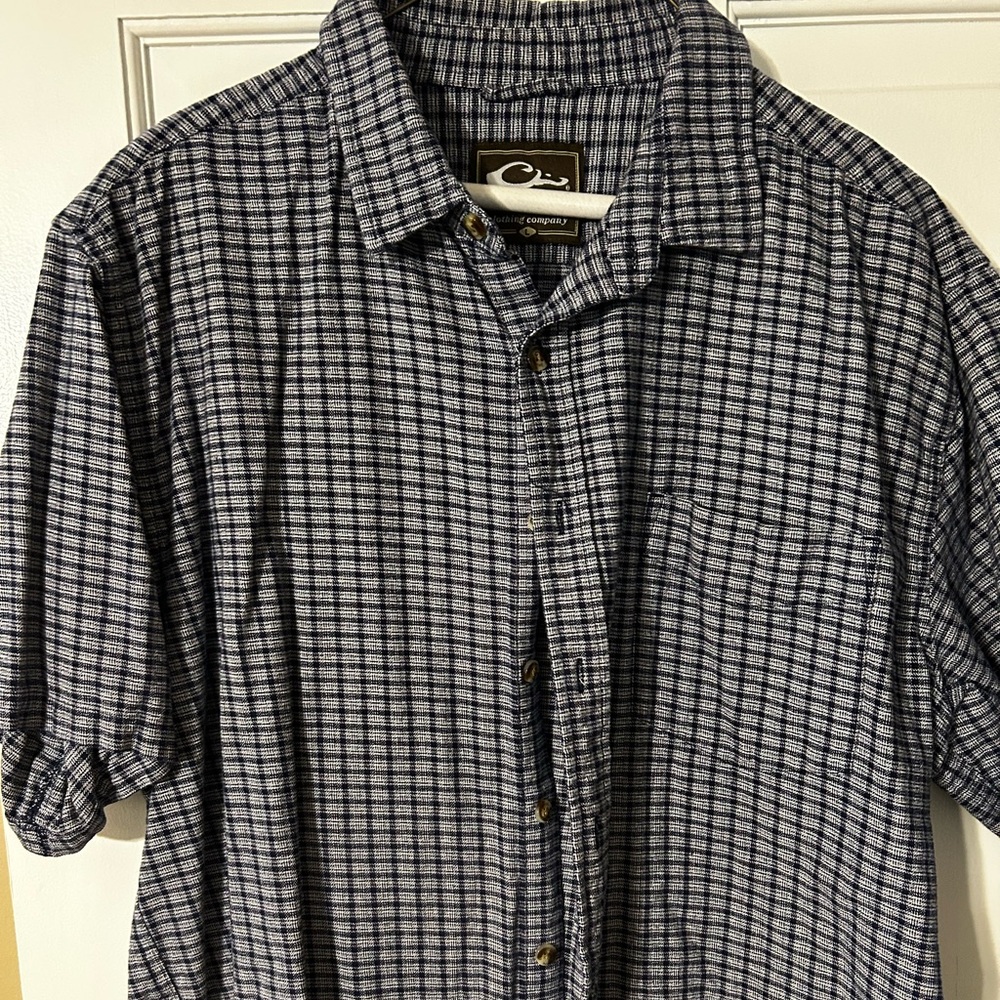 Drake button up short sleeve shirt.